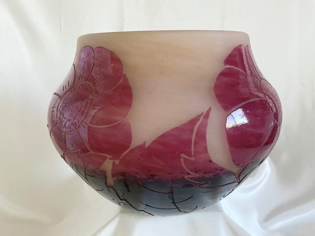 Dugue/デュゲ」Art Deco Vase1930年台(France)