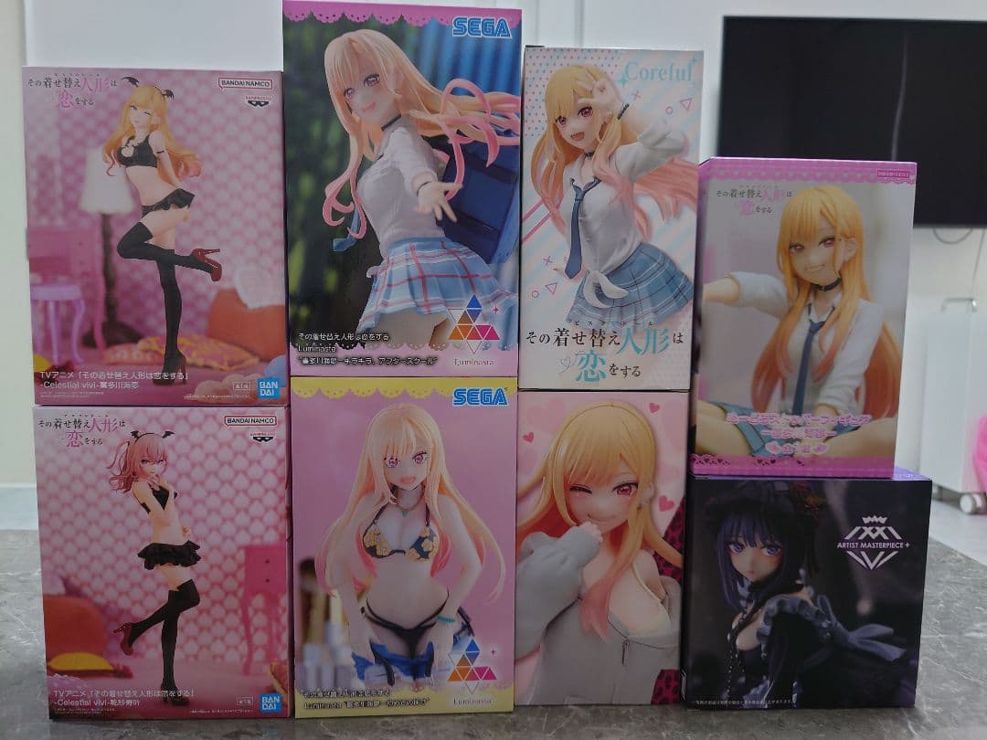 着せ恋スマイルベースカフェ限定クリアファイル3種類喜多川海夢乾紗寿