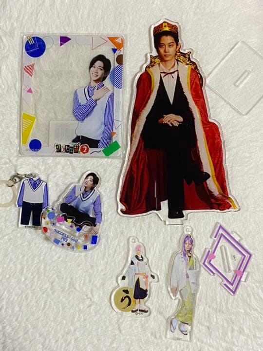 高橋健介 バーイベ アクスタ ひらがな男子 蜂須賀虎徹 ミスター サイン 色紙