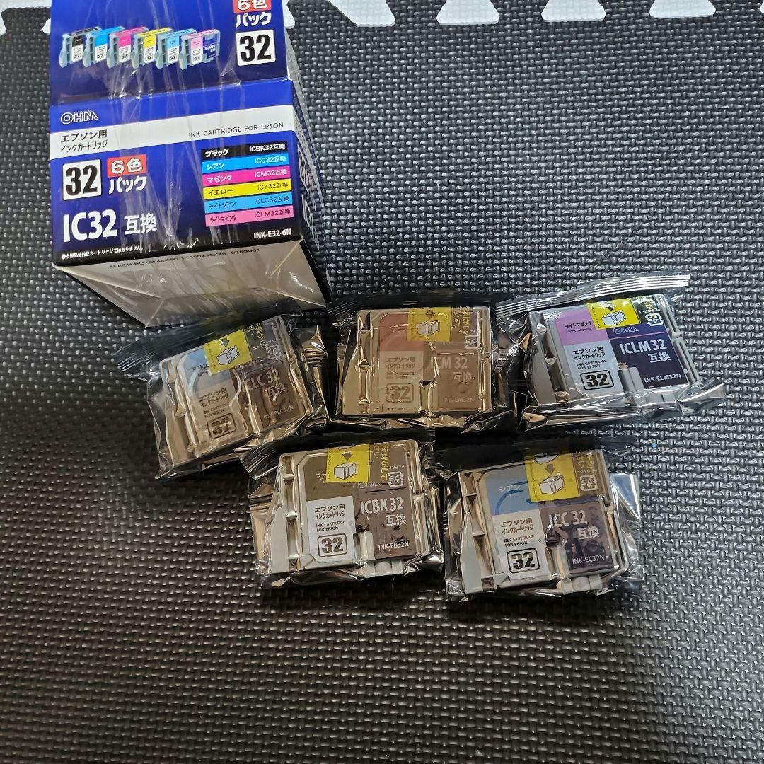 OHM INK-E32-6N (エプソン用インクカートリッジ)