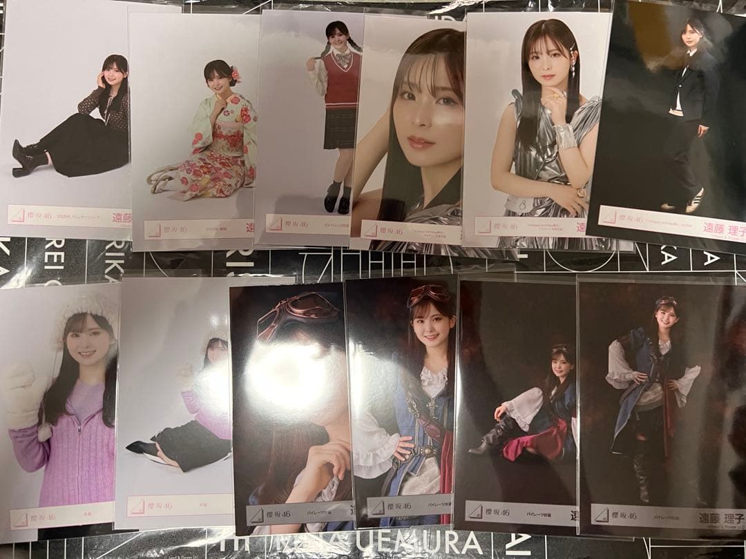 ◎櫻坂46 遠藤理子　生写真　150枚　コンプ8種　お値下げ