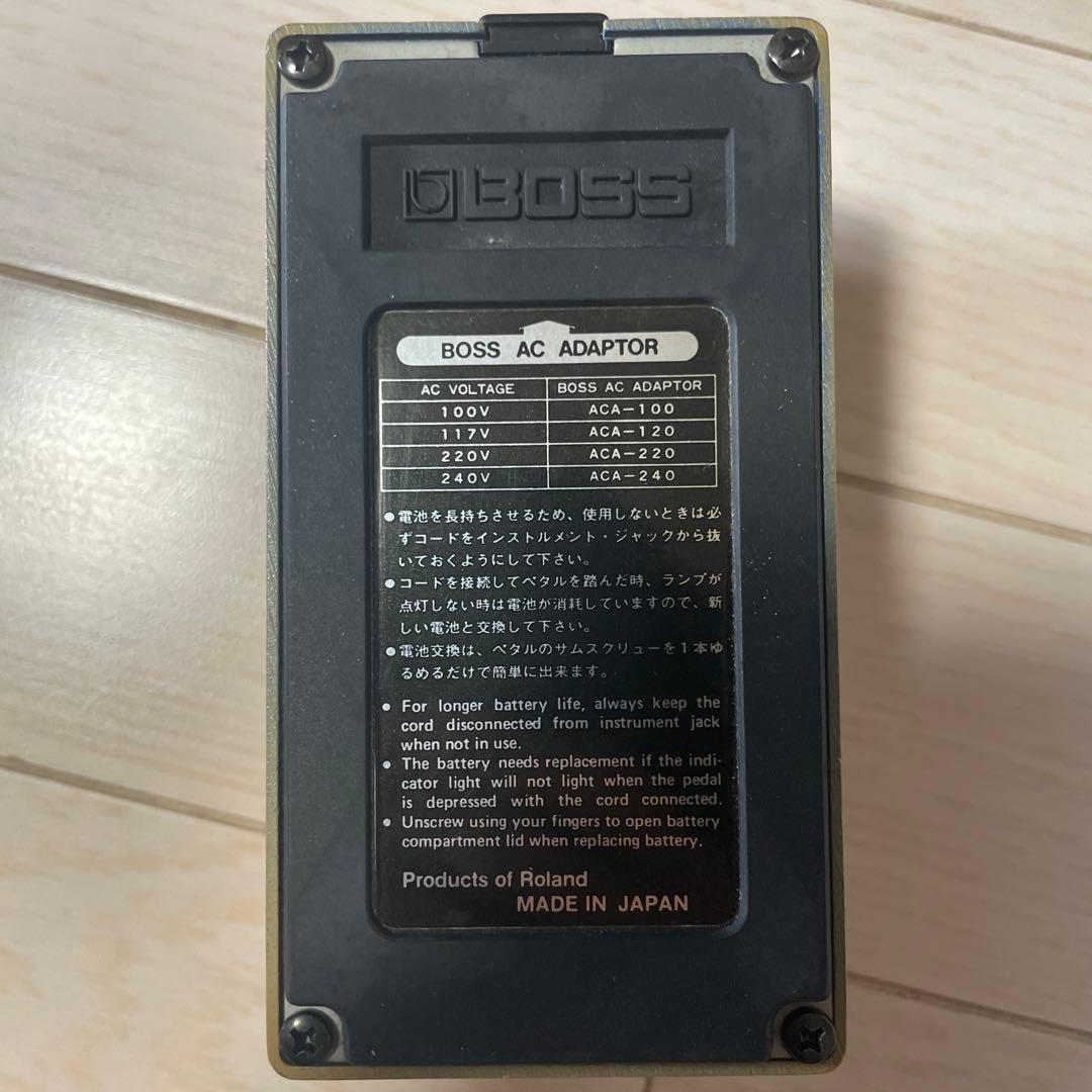 BOSS TW-1 日本製 BOSS T Wah TW-1 タッチワウ 銀ネジ 日本製 BOSS
