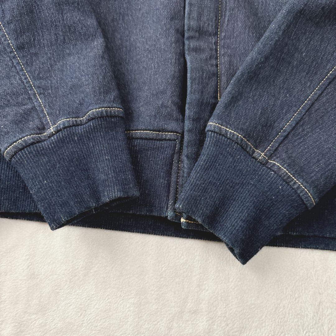 【未使用タグ付き】WJK デニム　パーカー　フーディ　大きめサイズ