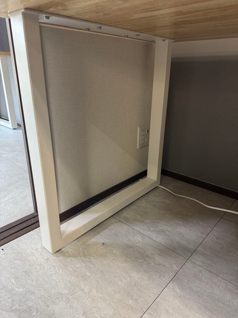 【値下げ交渉可能】 KANADEMONO 木製パソコンデスク ナチュラルウッド