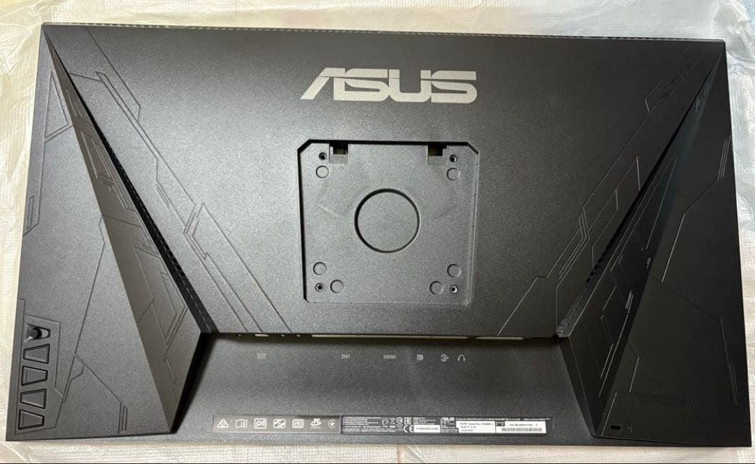 即日発送】ASUSゲーミングモニター165Hz モニターライト付