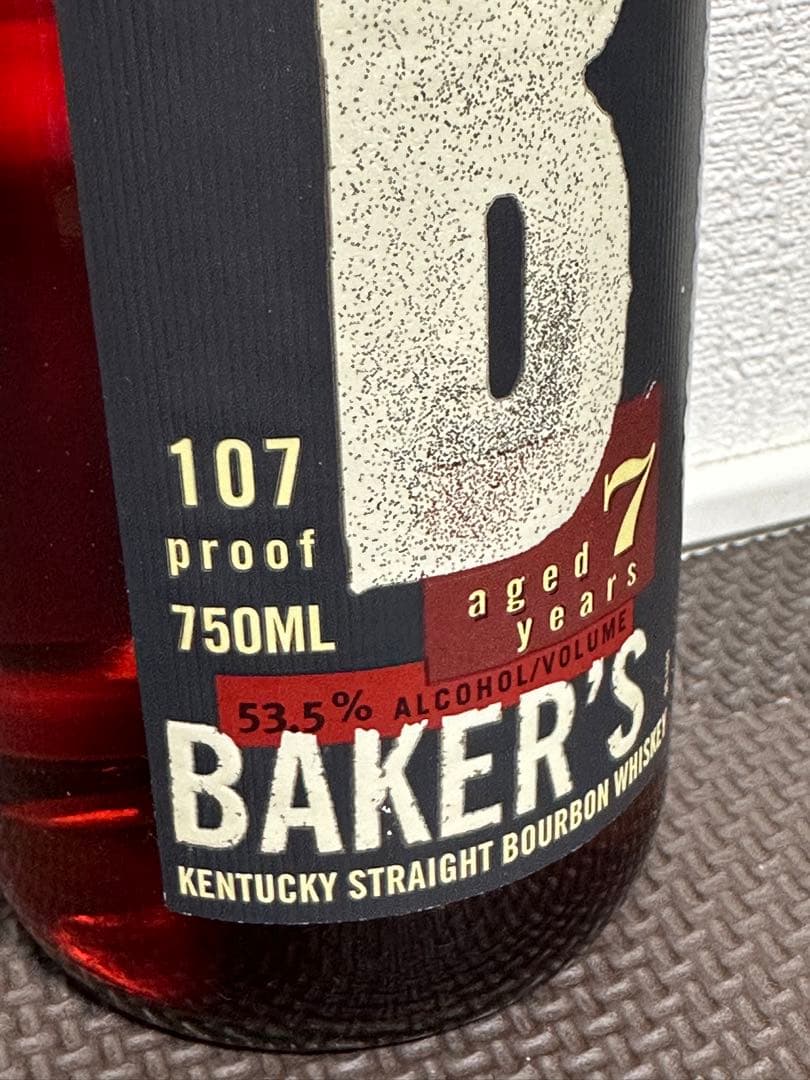 希少 終売品 旧ボトル BAKER'S ベイカーズ 7年 750ml バーボン - メルカリ