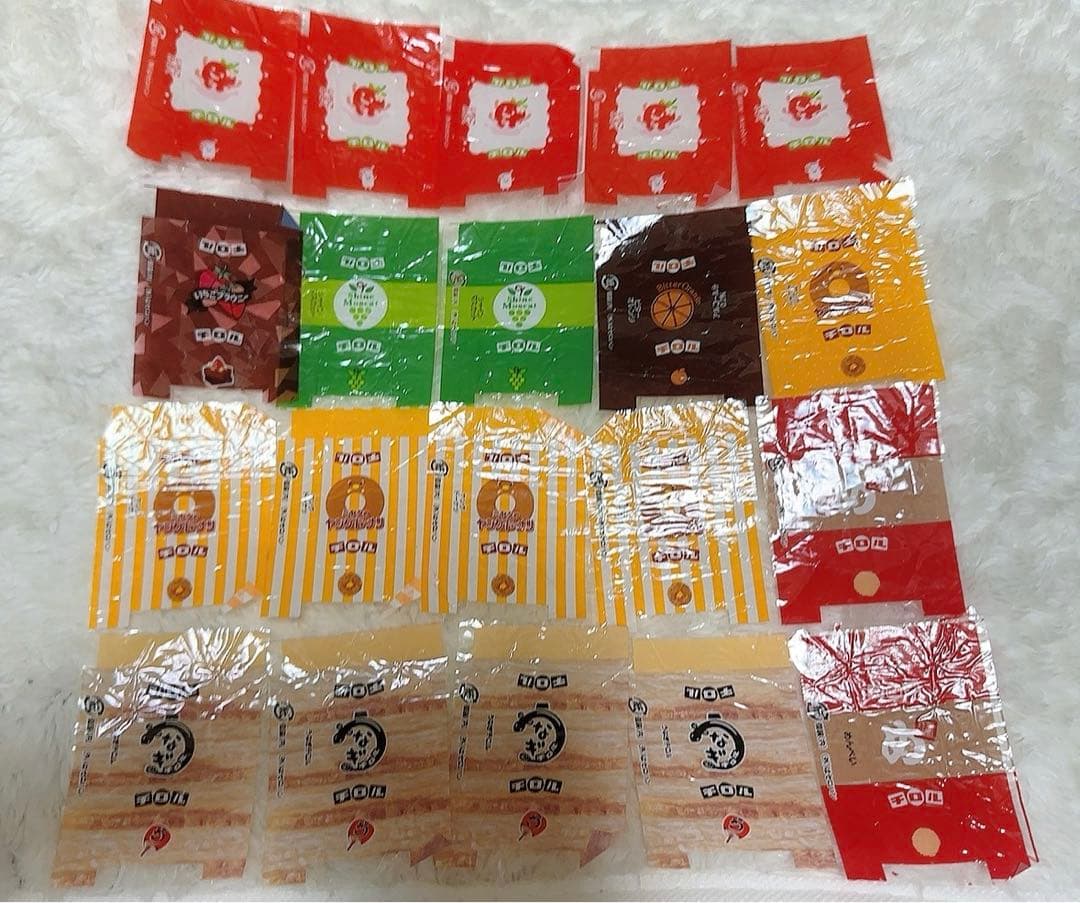 チロルチョコ 包み紙 アヒー レア 2007年 チロルチョコ 包み紙 95枚