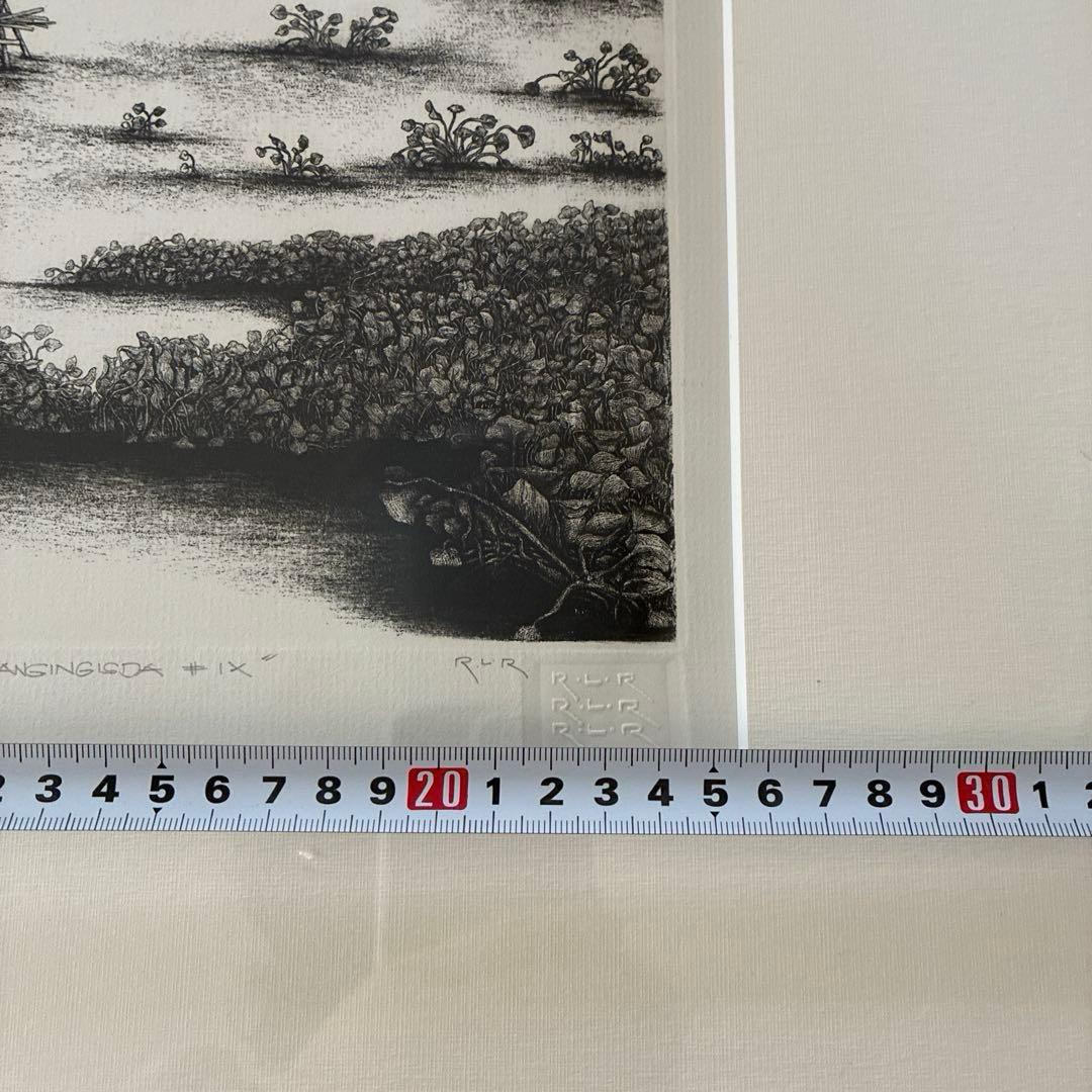 フィリピン 漁師の休息所 版画 額