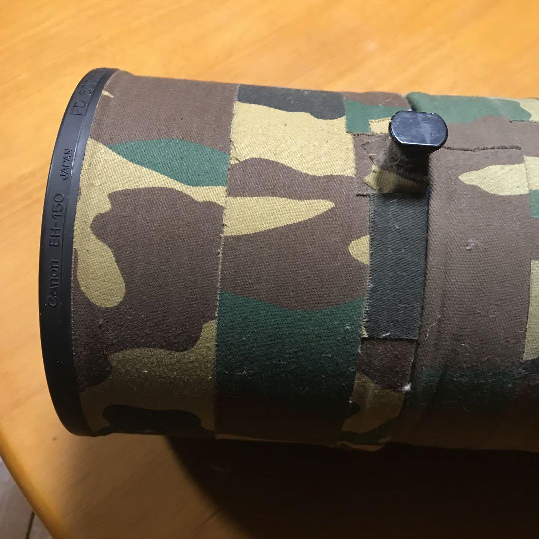 キャノンの望遠レンズです。現在も野鳥撮影に使っています。