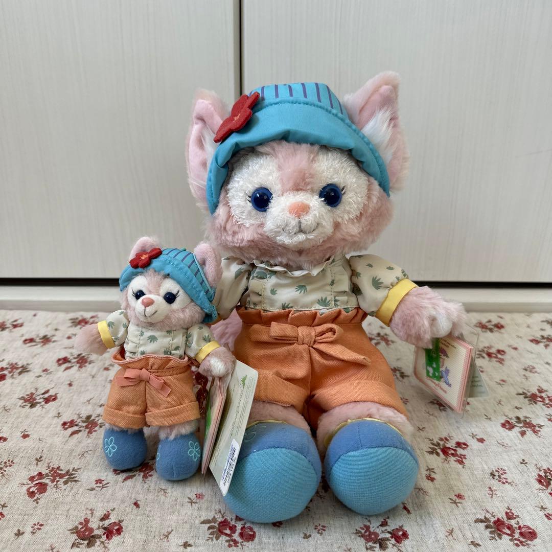 香港ディズニー❤️リーナベル　ぬいぐるみSS＆ぬいぐるみバッグチャーム