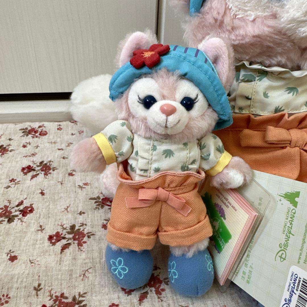 香港ディズニー❤️リーナベル　ぬいぐるみSS＆ぬいぐるみバッグチャーム