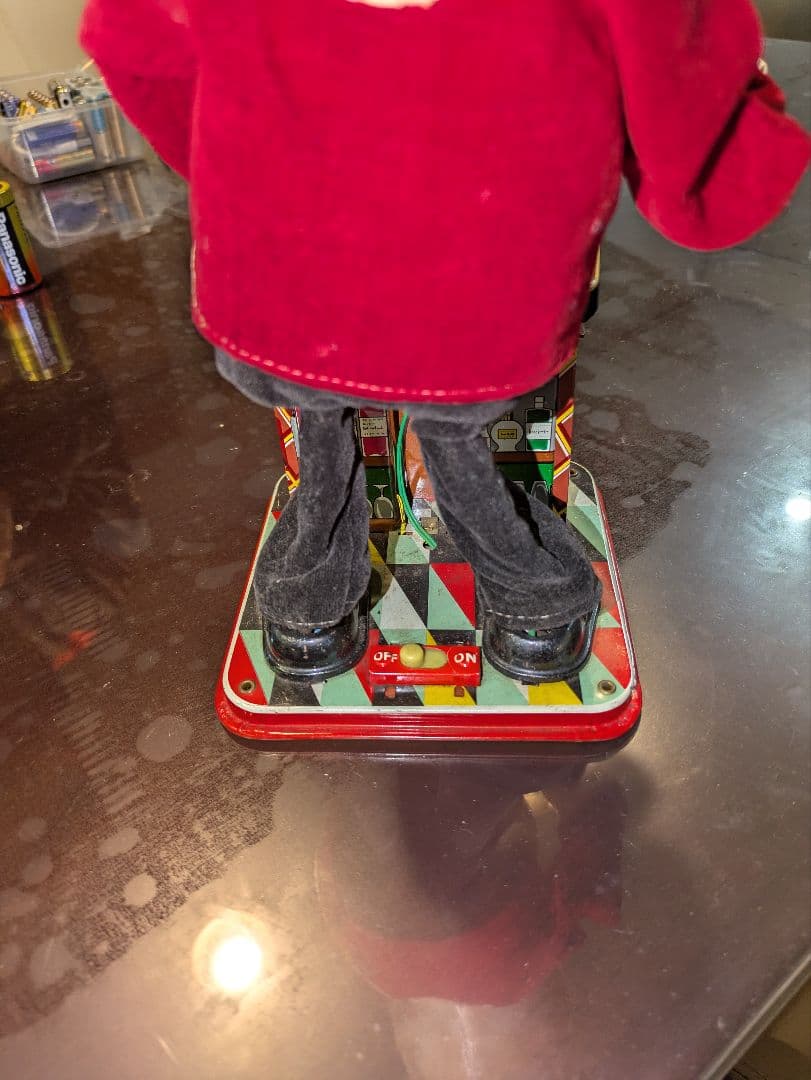 【希少】昭和レトロ 野村トーイ ブリキ製 バーテンダー 動作確認済み