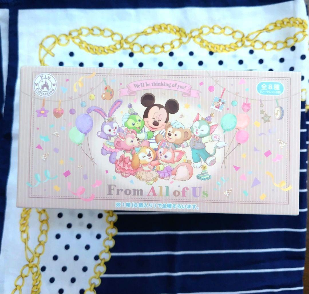 ディズニーシー　ピンバッジ　40周年　 ダッフィー＆フレンズ