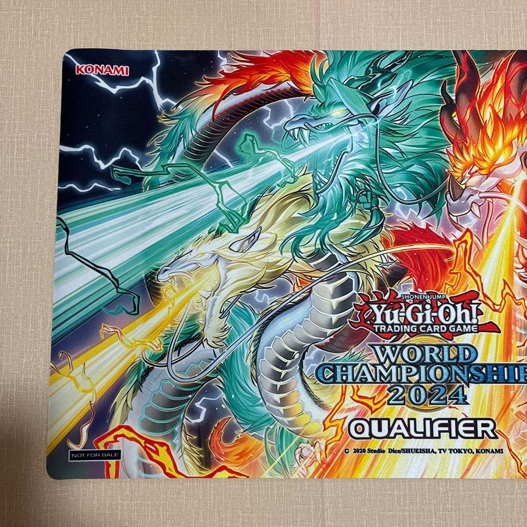 遊戯王プレイマット天盃龍トランセンドドラギオン公式1枚