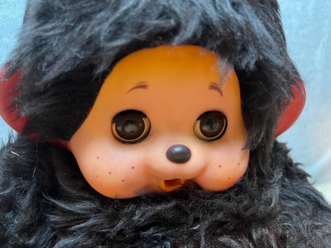 d*2様 レア 70年代 モンチッチ まごころの人形 大助くん スリープアイ 茶