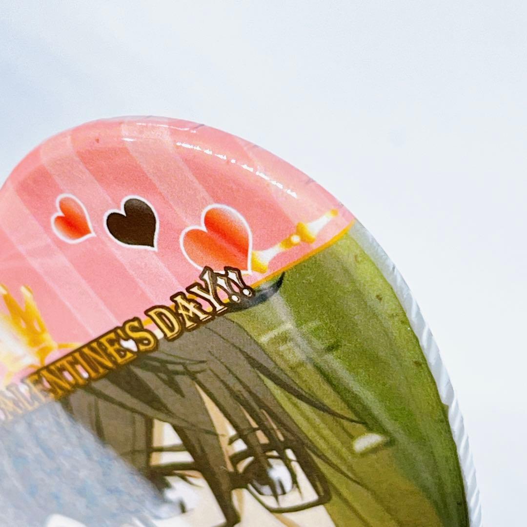 アニメ K 伏見猿比古 バレンタイン ハート 缶バッジ