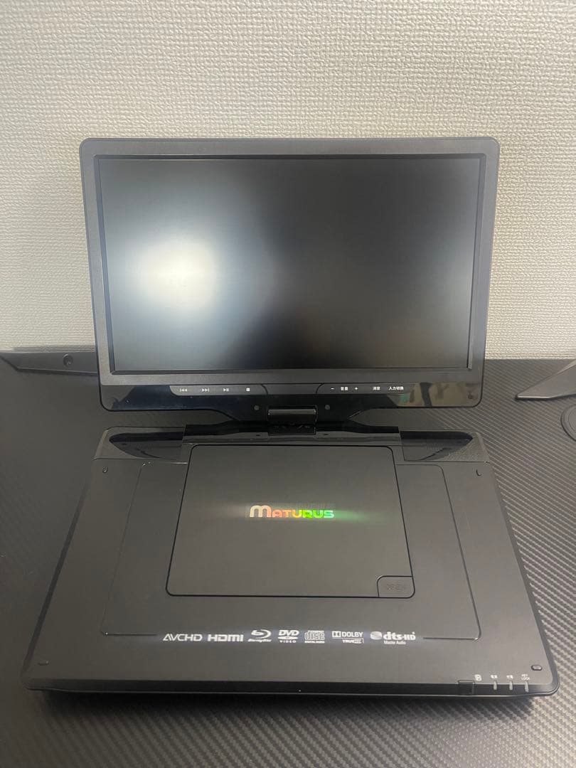 ポータブルDVDプレーヤー 15インチ dvdプレーヤー 1280*800