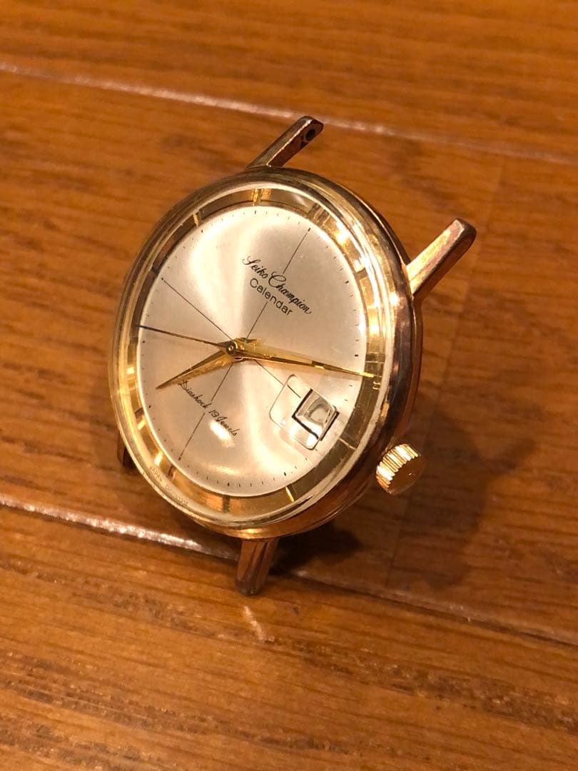 セイコー　チャンピオン カレンダー　19石　Champion Calender