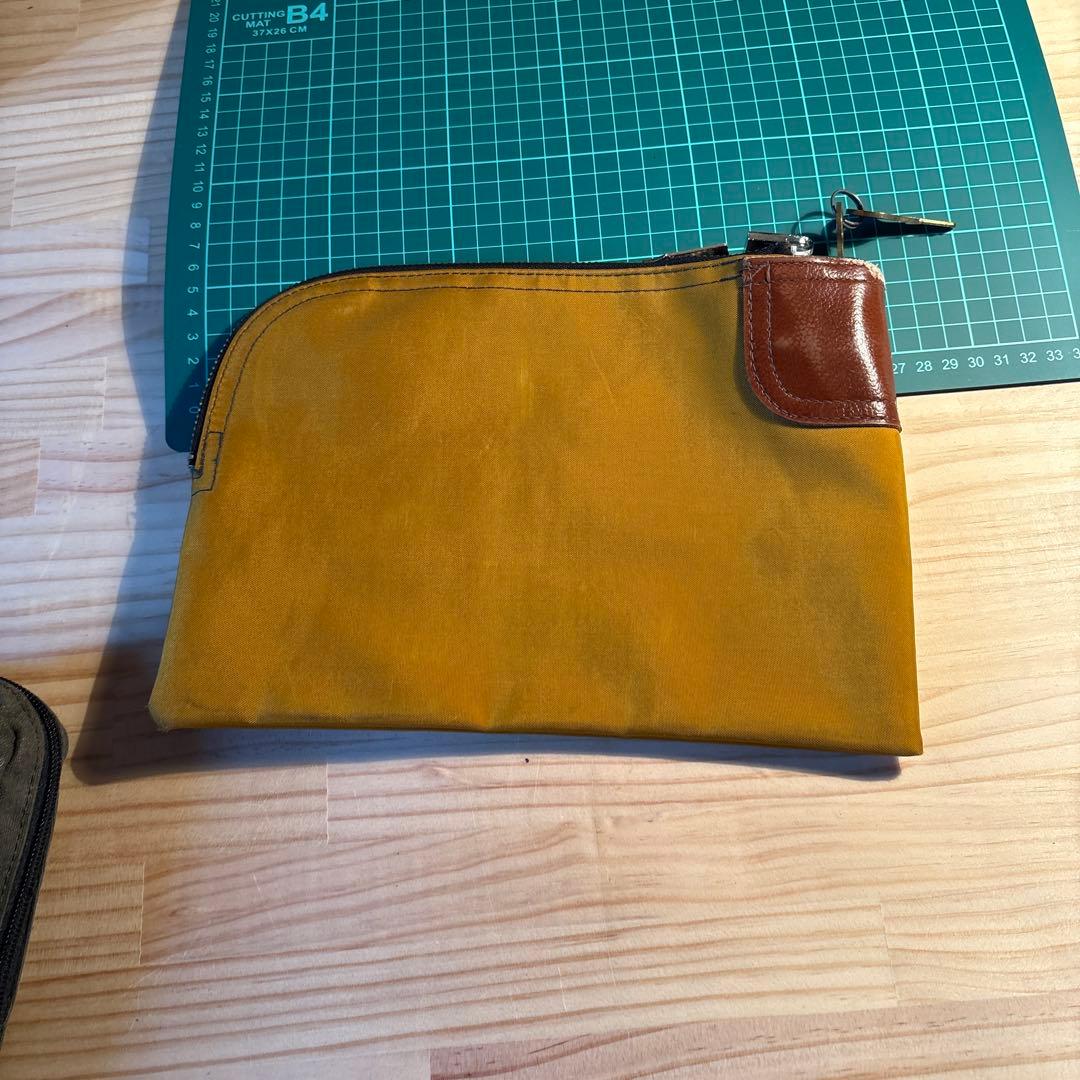 バンクポシェット　鍵付き　ビンテージ　バンクポーチ