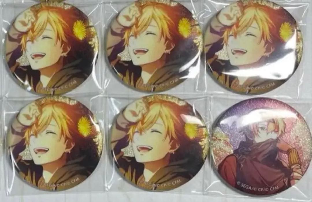 プロセカ 東雲彰人 グリッター缶バッジ 7A 8A 15点 東雲彰人