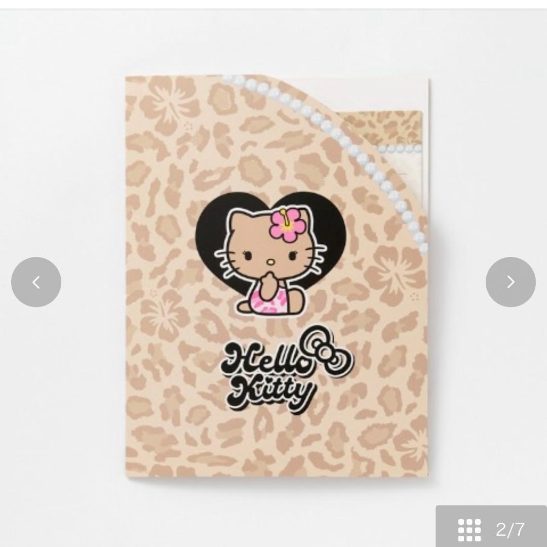 サンリオ 日焼けキティ クリアファイル レターセット - メルカリ