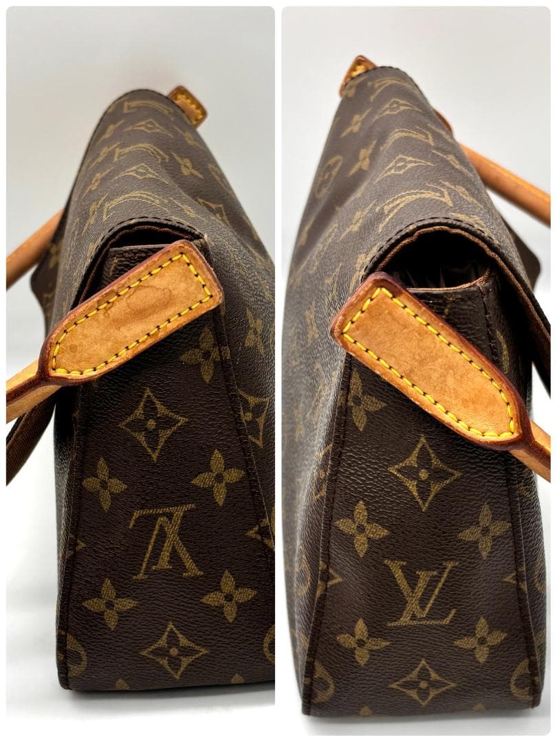 【美品】ルイヴィトン モノグラム ミニルーピング ハンドバッグ M51147