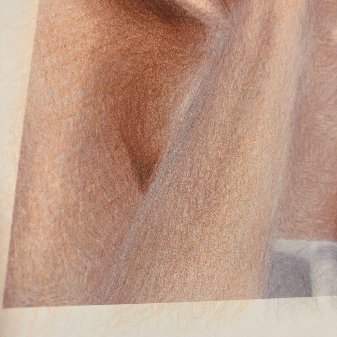 女優画26 額装品　額縁寸法32.7cm×24.0cm　カラー着色　京藤夏樹真作