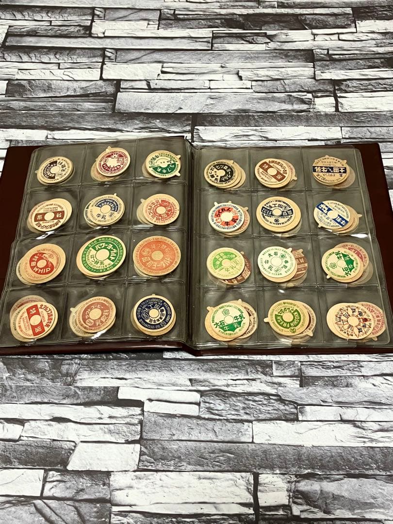 牛乳瓶のフタ メンコ 蓋【154枚セット】