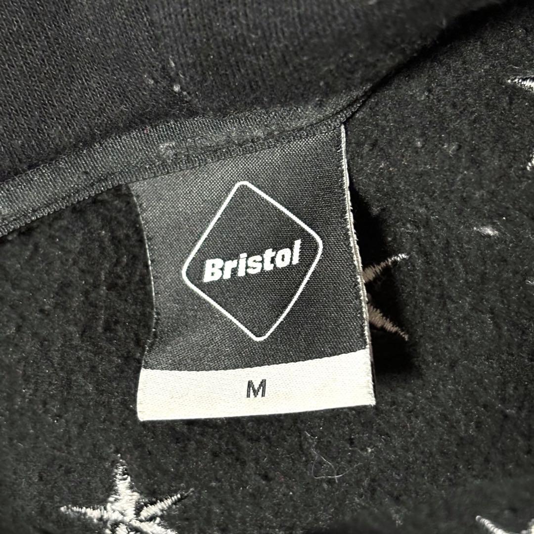 トップス FCRB ALL OVER STAR SWEAT HOODIE 24AW M