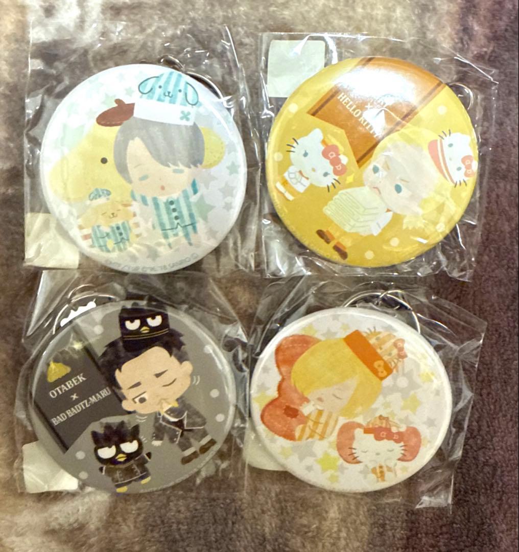 ユーリ!!! on ICE x サンリオ 缶バッジ 4点セット - メルカリ