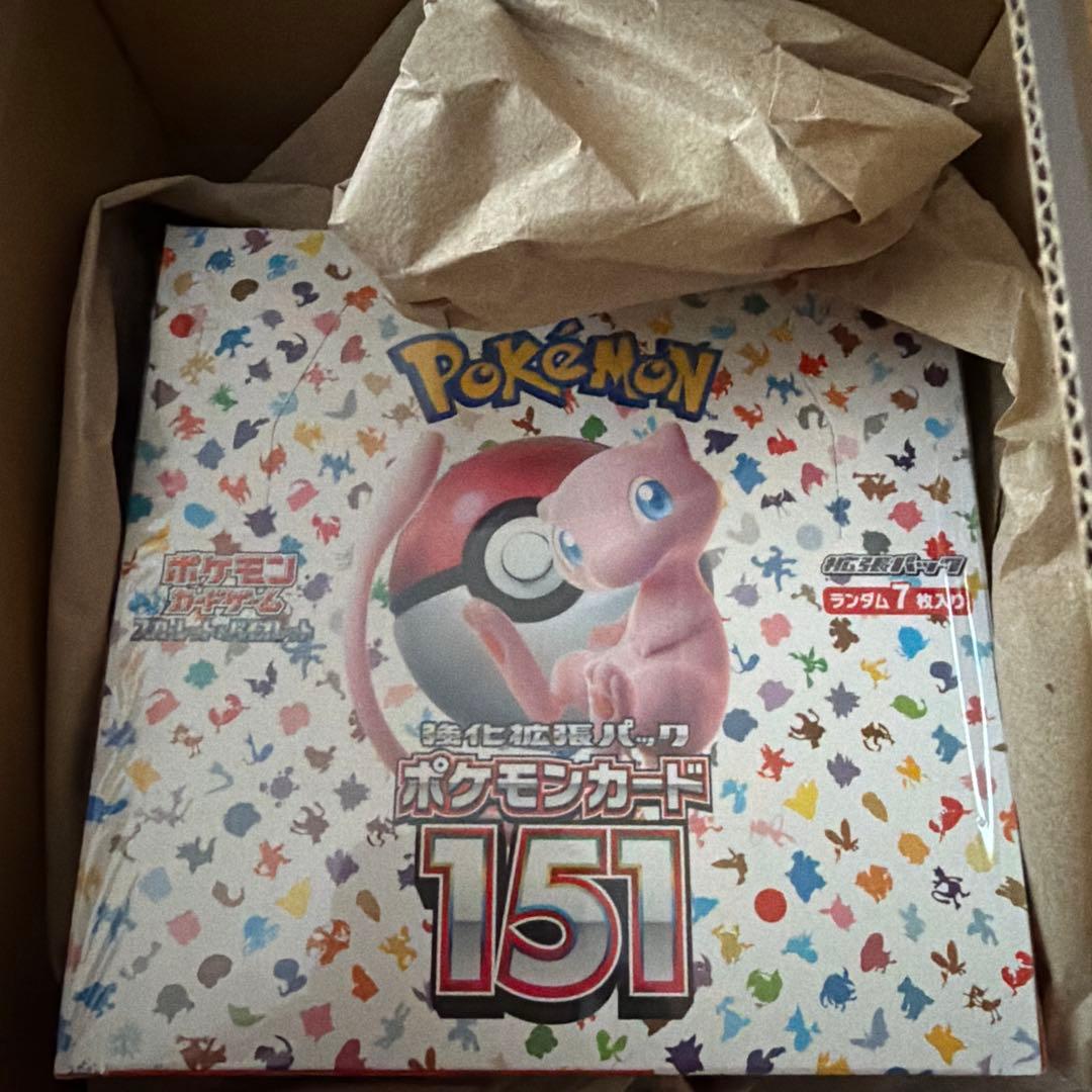 ポケモンカード 151 未開封　シュリンク付き