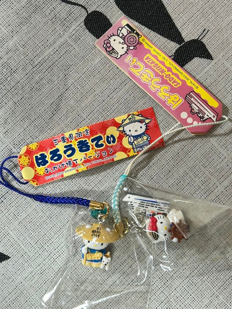 ご当地キティ根付け