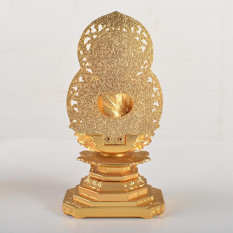 仏教美術　古銅鍍金　大日如來座像　仏像　ケース付　C　6436