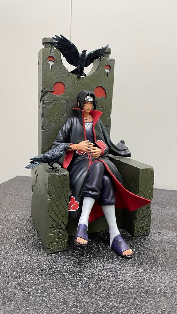 限定絶版NARUTOナルトイタチ写輪眼ガレージキットスタチュー1/6サイズ