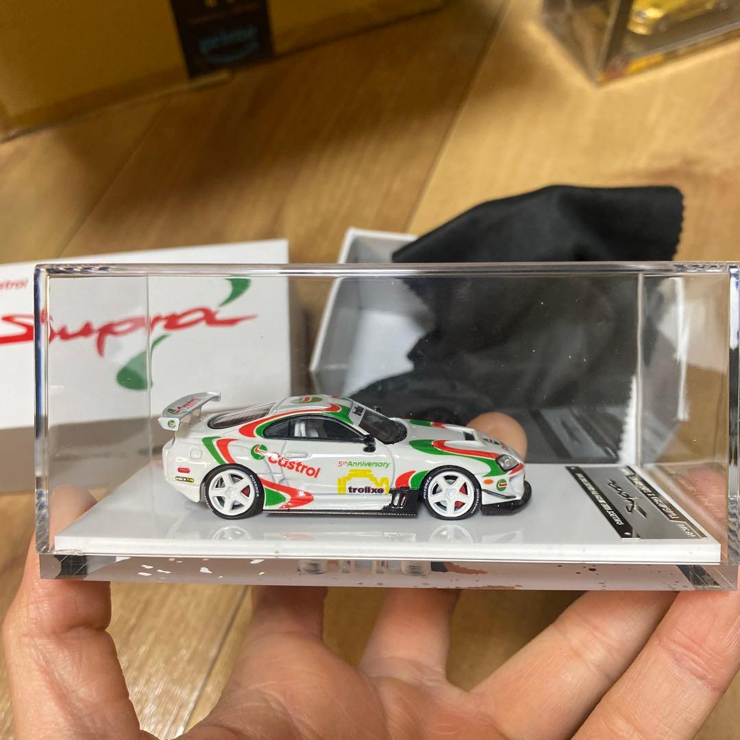 Castrol Supra ミニカー 1/64