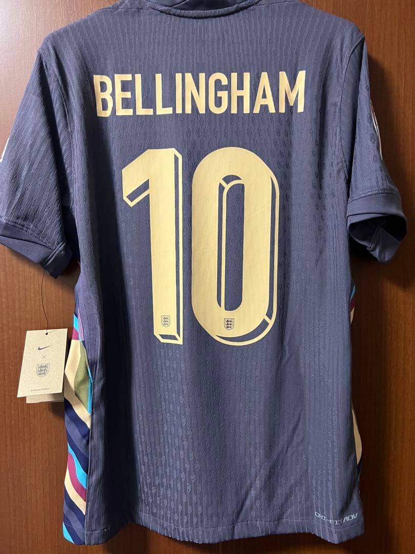 タグ付き 正規品 イングランド代表 ベリンガム ユニフォーム EURO