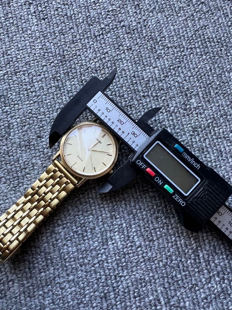 セイコー ドルチェ メンズ 10KT 腕時計