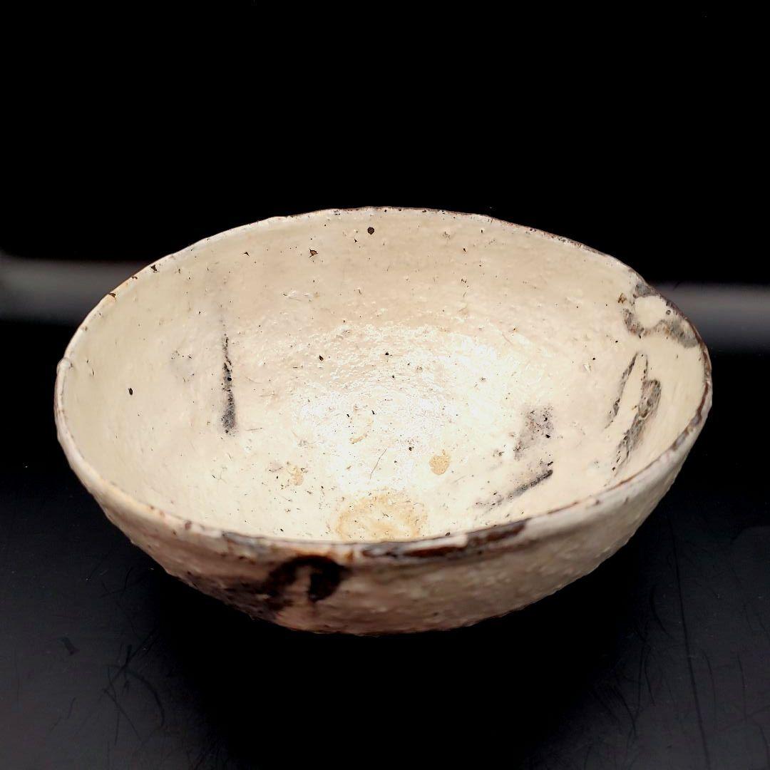 辻村史朗　粉吹茶碗　共箱