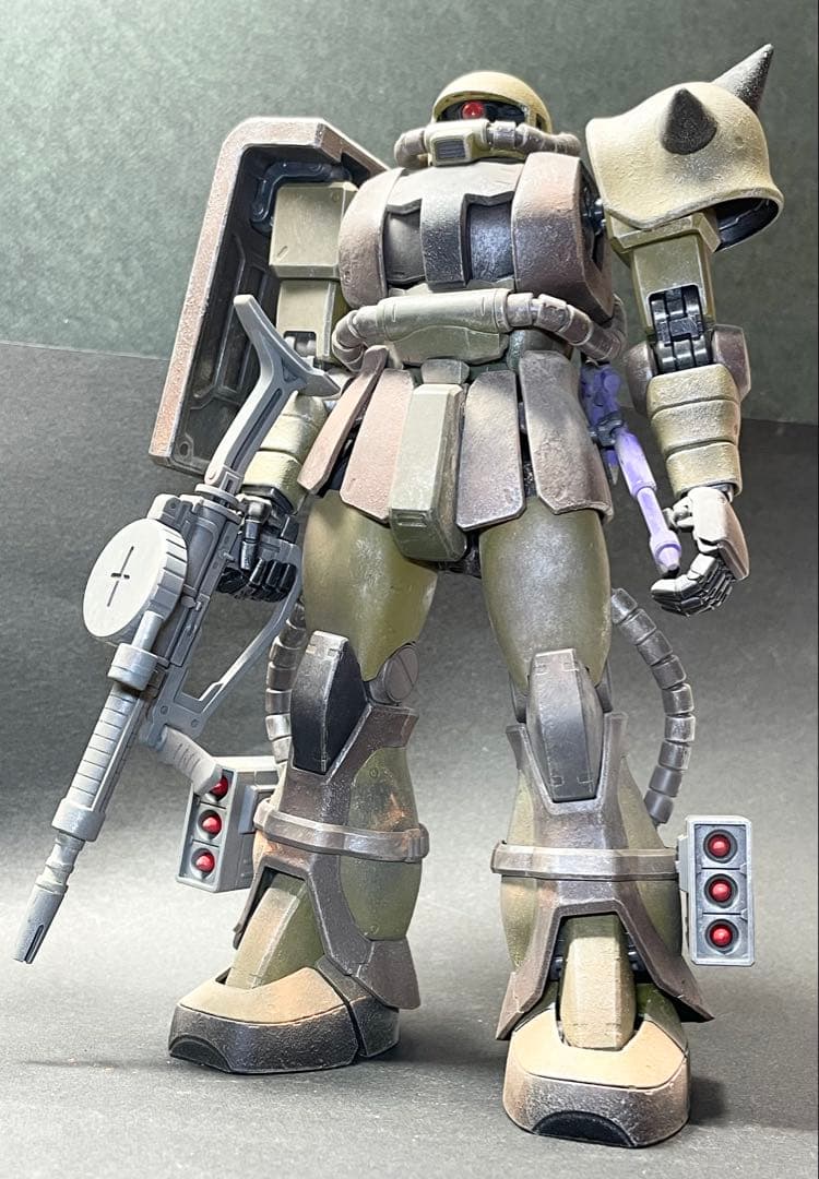 ザク 塗装済完成品 ガンプラ 全塗装 ガンプラ完成品