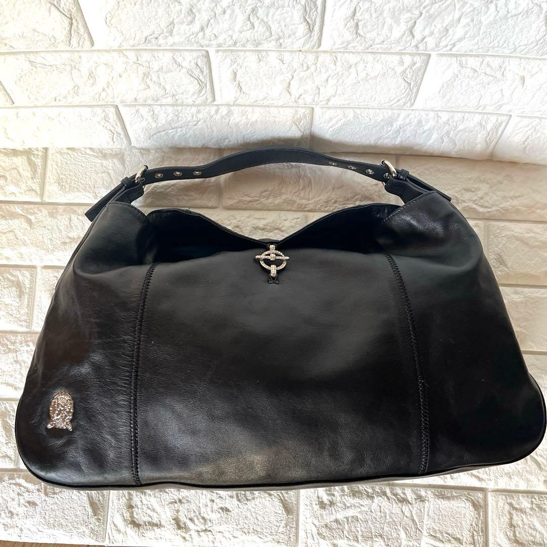 せっちゃん大人気 ADMJ レザートートバッグ 黒 ブラック レザー