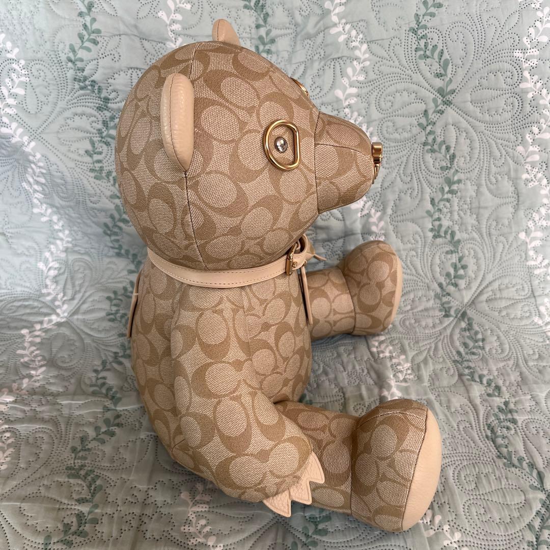 COACH ベア型ぬいぐるみ 約30cm