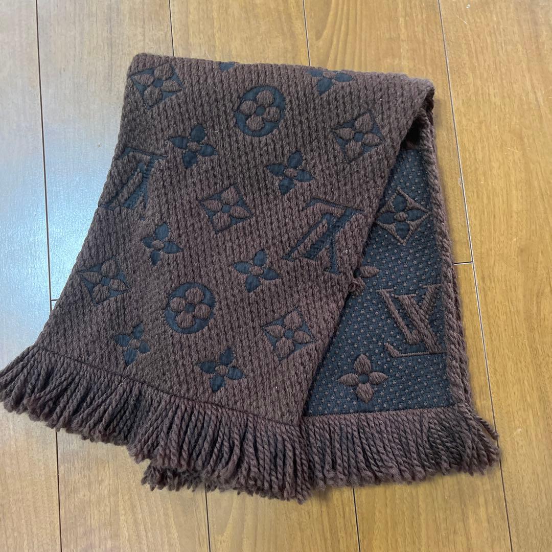 Louis Vuitton ブラウン マフラー