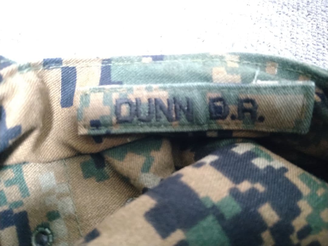 米軍実物 海兵隊 BDU八角帽セット MARPAT USMC 米国海兵隊 八角形