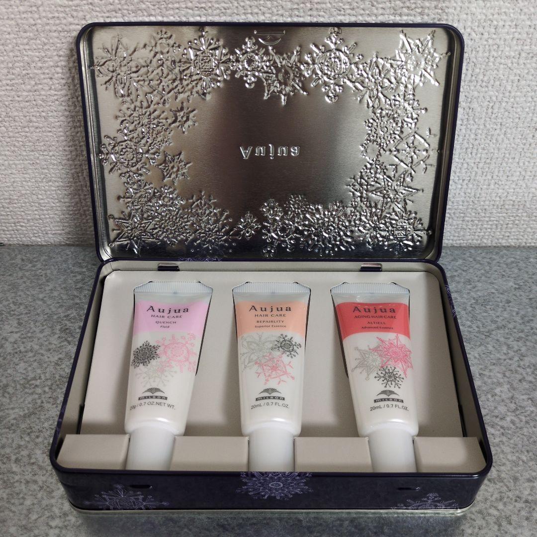 オージュア シャンプー＆トリートメントセット コフレ3種付