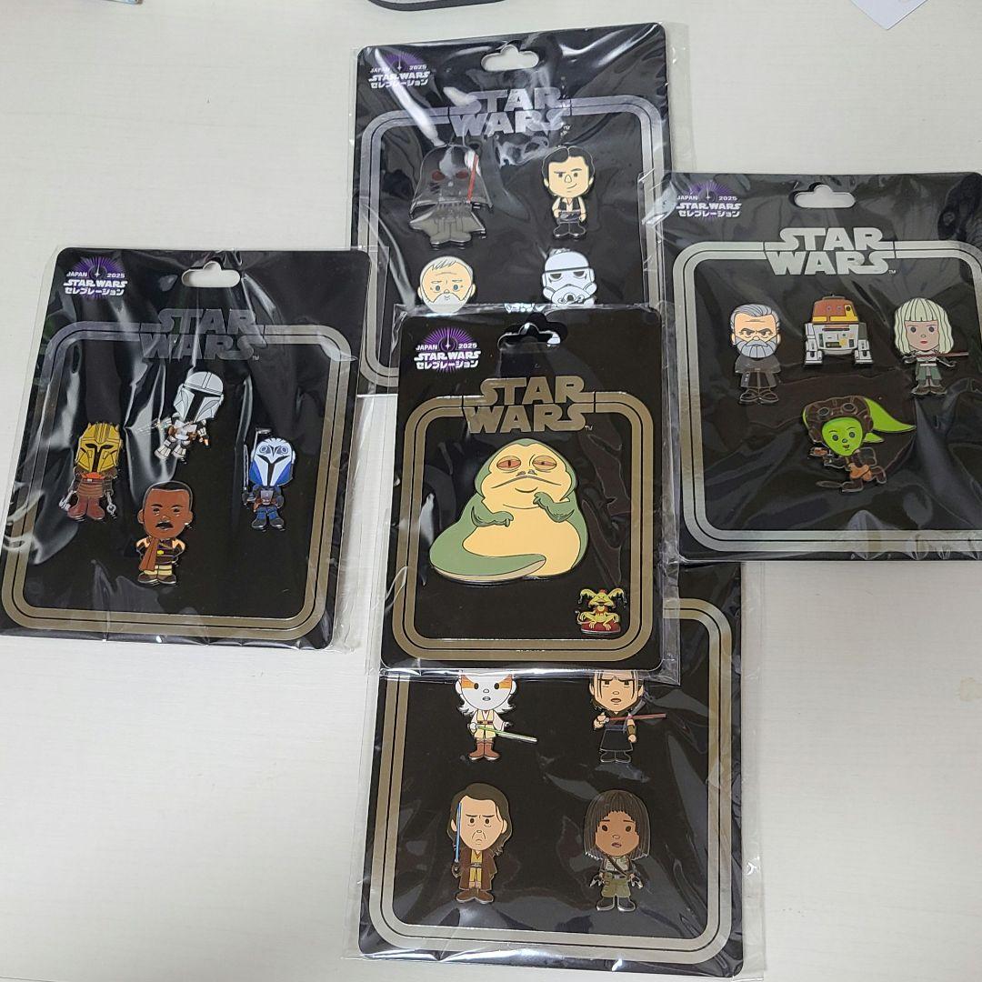 スターウォーズ セレブレーション ジャパン 2025 公式ピン 5セット