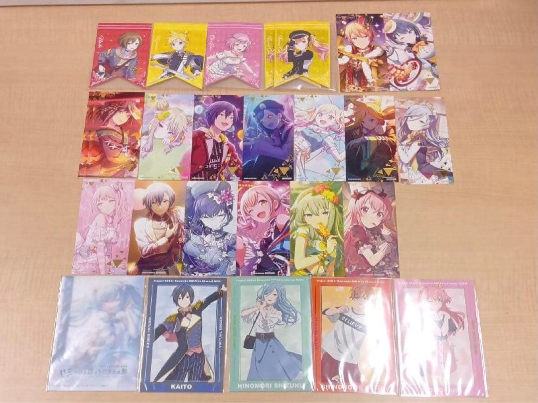 ➀プロセカ アニメイト 特典 紙類 ぱしゃこれ エピカ 色紙など まとめ