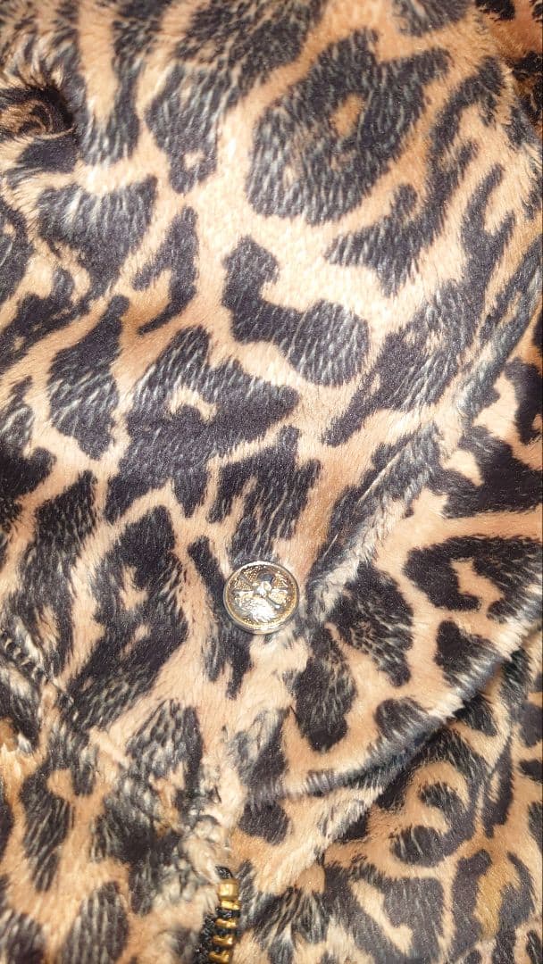 Roen レオパード ゴールド パーカー