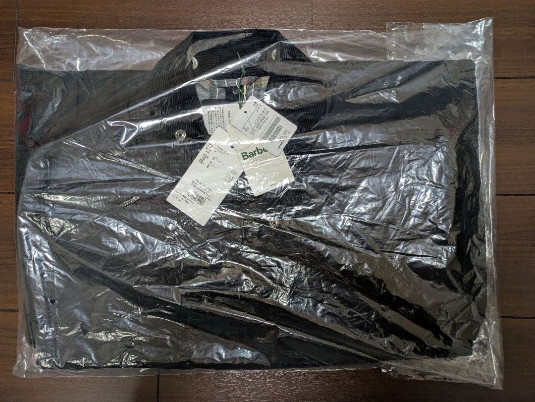 【新品未着用】バブアー 別注 ビデイル BLACK ノンオイル