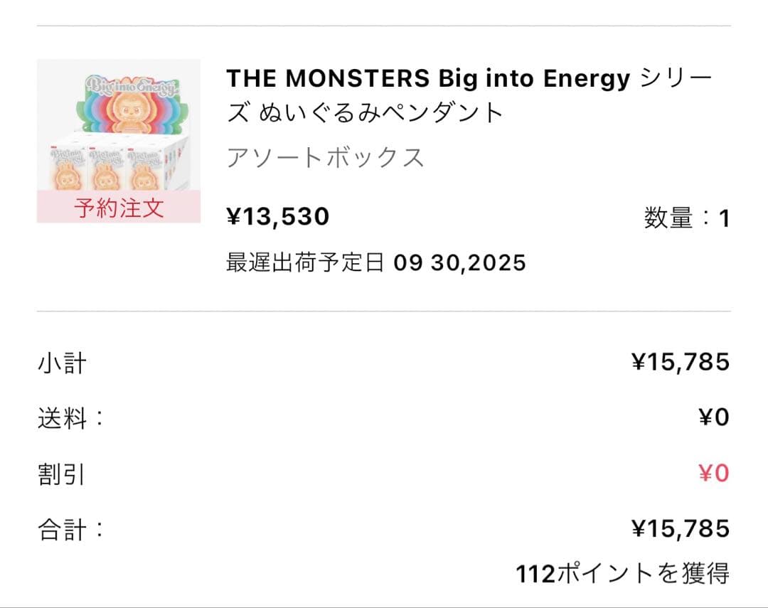 ※売り切り！【本日最安値！！】Big into energyアソートBOX