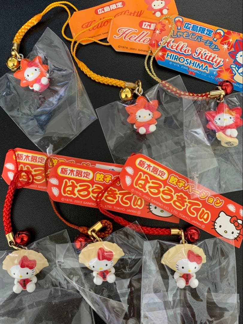 ハローキティ 根付 食べ物シリーズ 12点セット